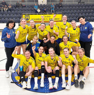 1. LIGA ŽEN 19.4.2026 - Házená Jindřichův Hradec / SK UP Olomouc, z.s.