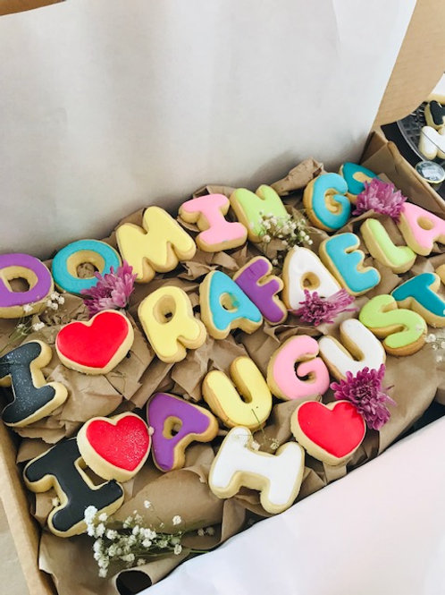 Caja de galletas personalizada | GiftSantiago.com