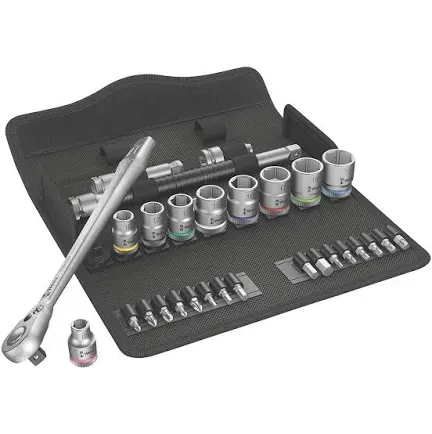 Wera Ratchet & Socket Set 29 Piece | trwengineering