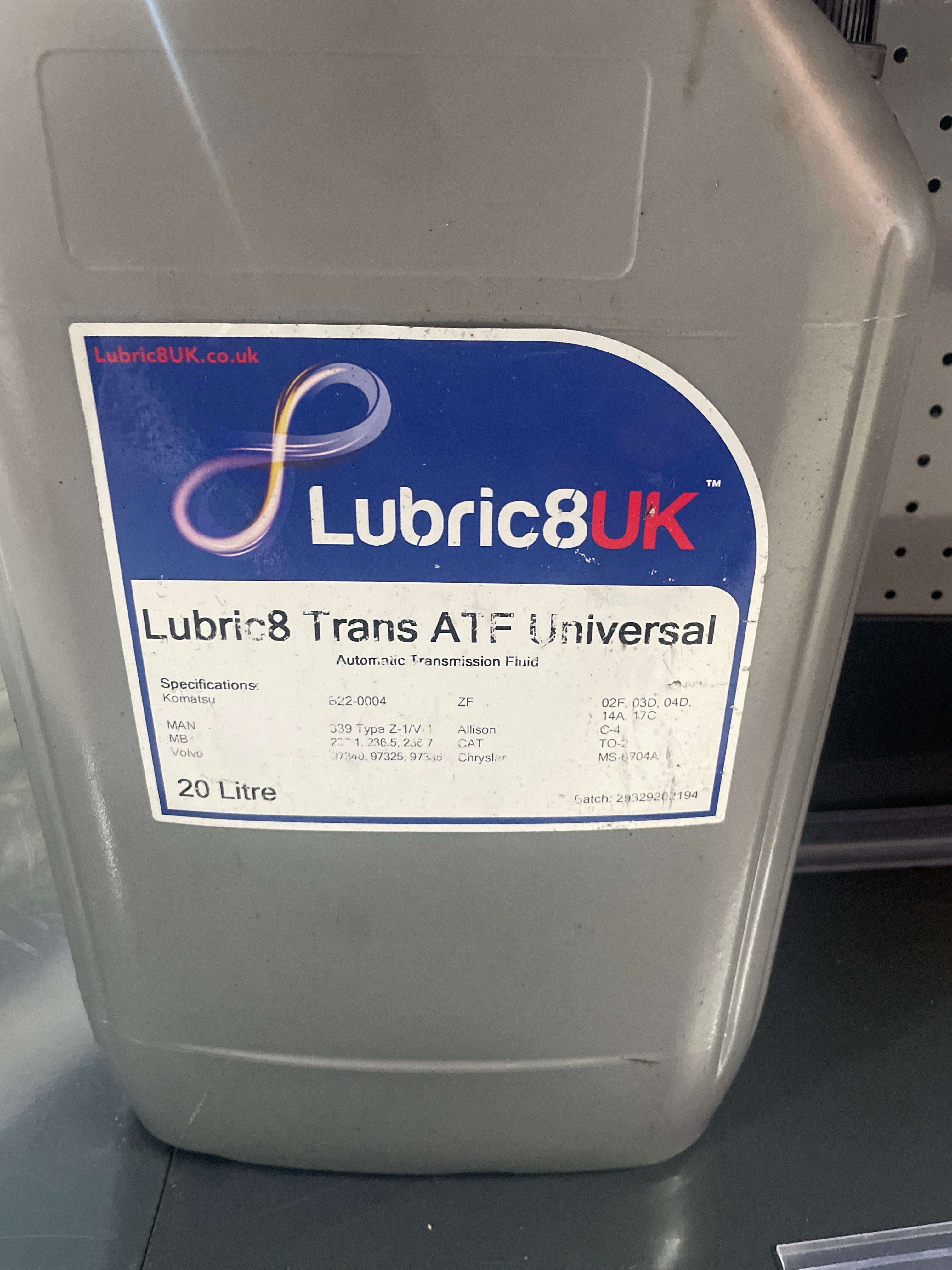 ATF universal 20 litre can 