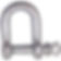 D shackle 10mm pin