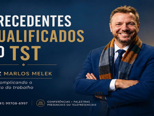 Associados da Rede Liga participam de palestra com Marlos Melek sobre os novos precedentes do TST