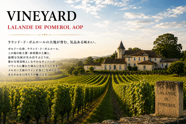 Lalande-de-Pomerol-vineyard-image ラランドポムロル