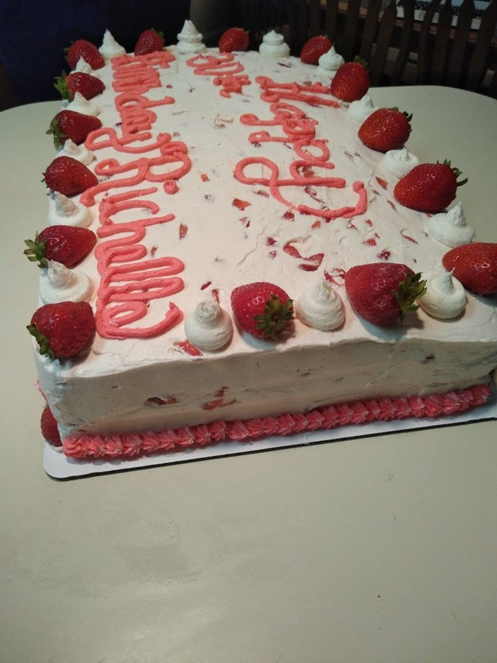 Thumbnail: Strawberry Cake - Double Full Sheet Cake