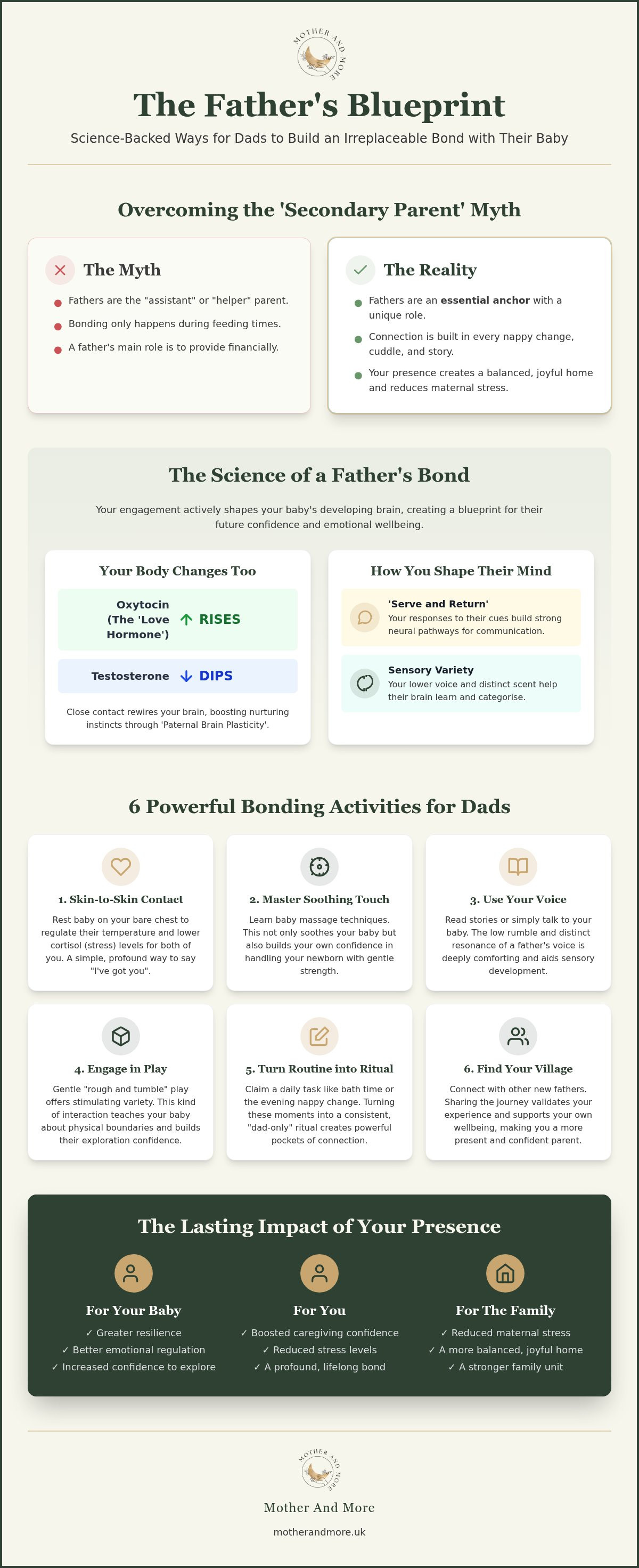 Bonding activities for babies and dads