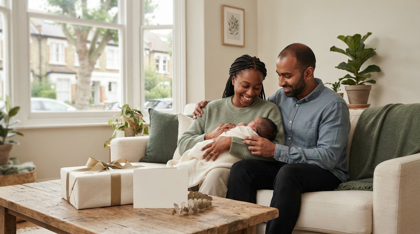 Gift voucher for new parents London