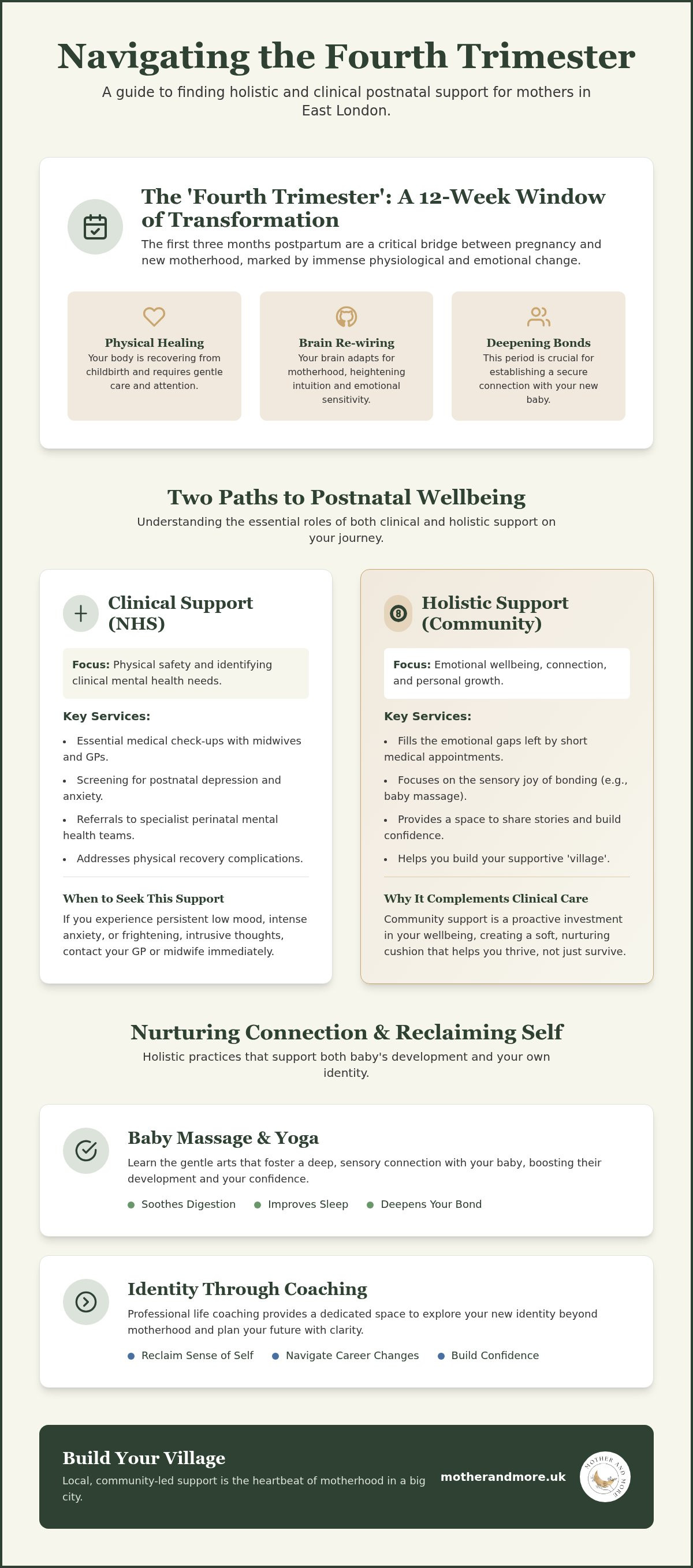 Postnatal support east london