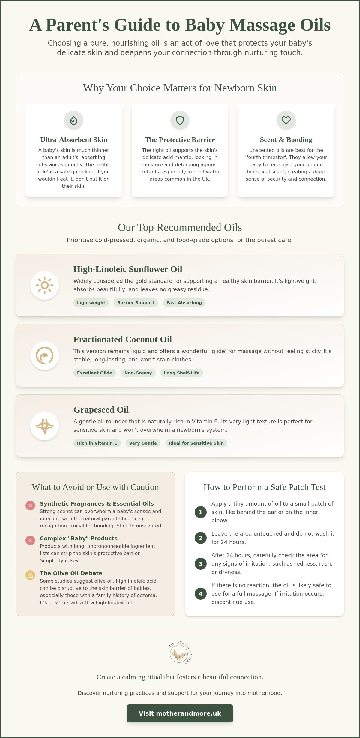 Best oils for baby massage uk
