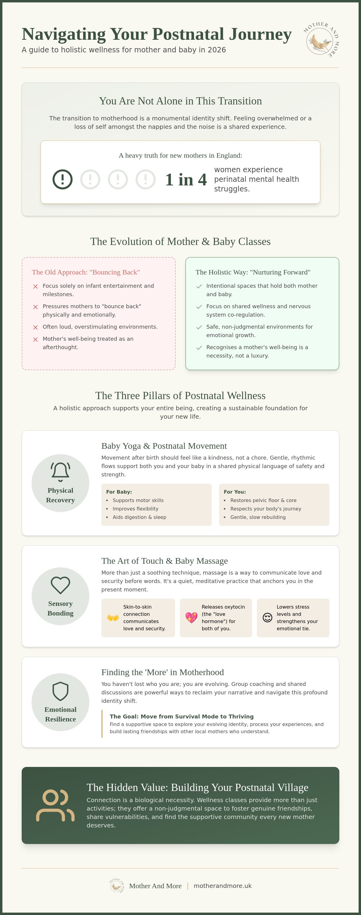 Mother and baby wellness classes