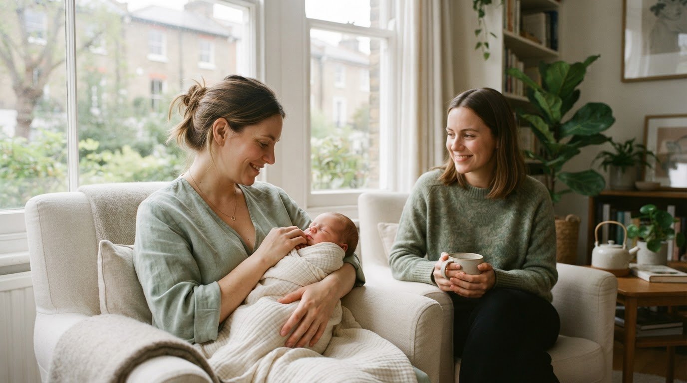 Ways to find support and rest as a new mother