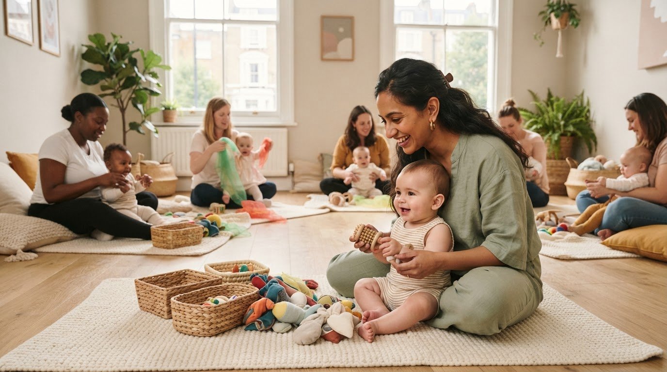 Indoor activities for babies London: music, sensory and development classes
