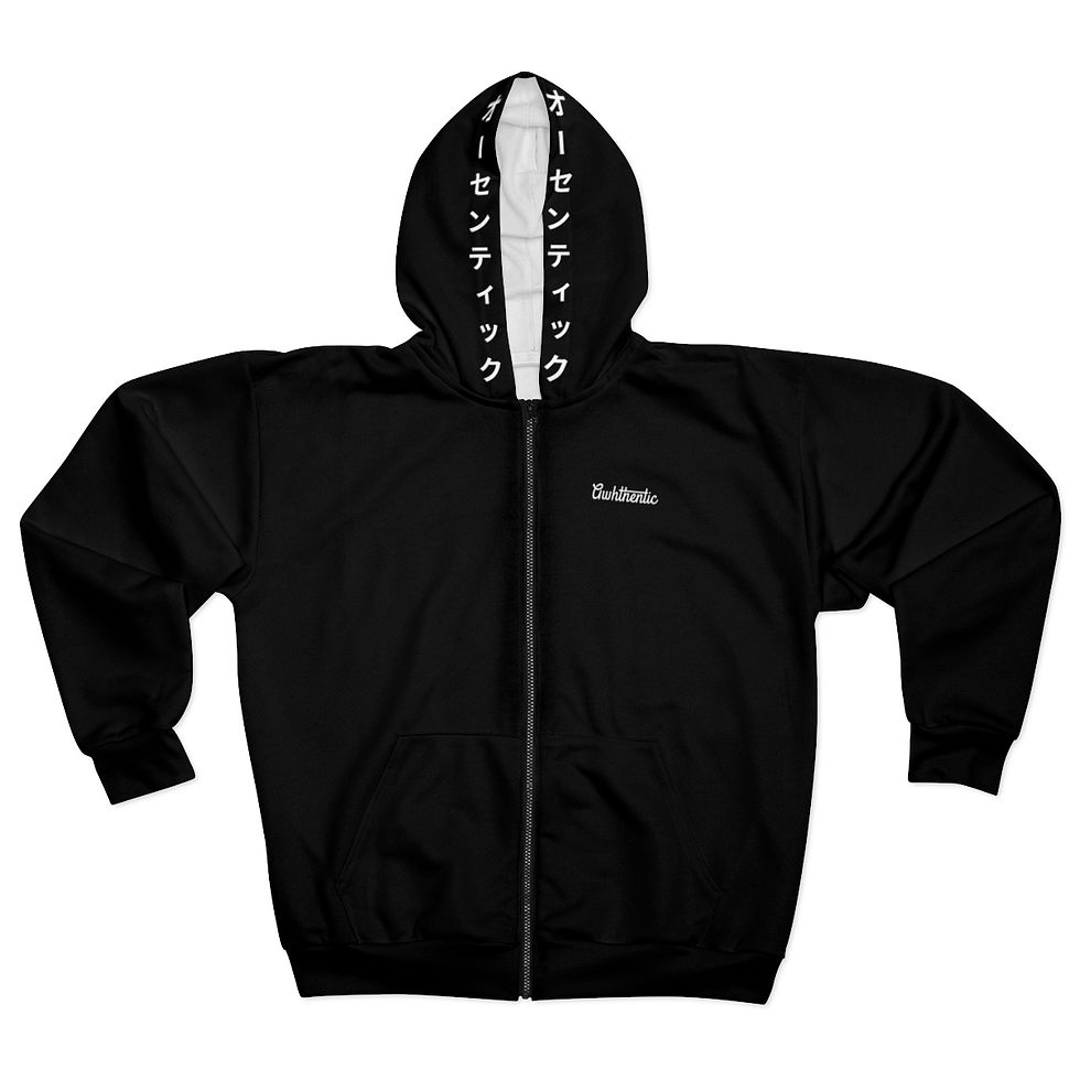 (完璧) Kanzen Zip Hoodie - White