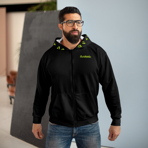 完璧) Kanzen Zip Hoodie - Neon | Awhthentic.com