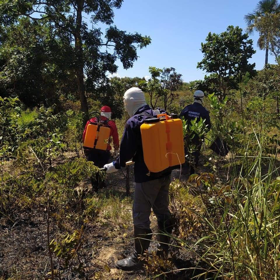 Sem apoio do poder executivo bombeiros voluntários em 3 Marias tem dificultade em combate a incêndio
