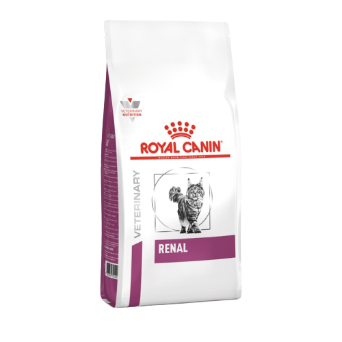 שק Royal Canin Renal מזון יבש לחתולים, 4 ק״ג