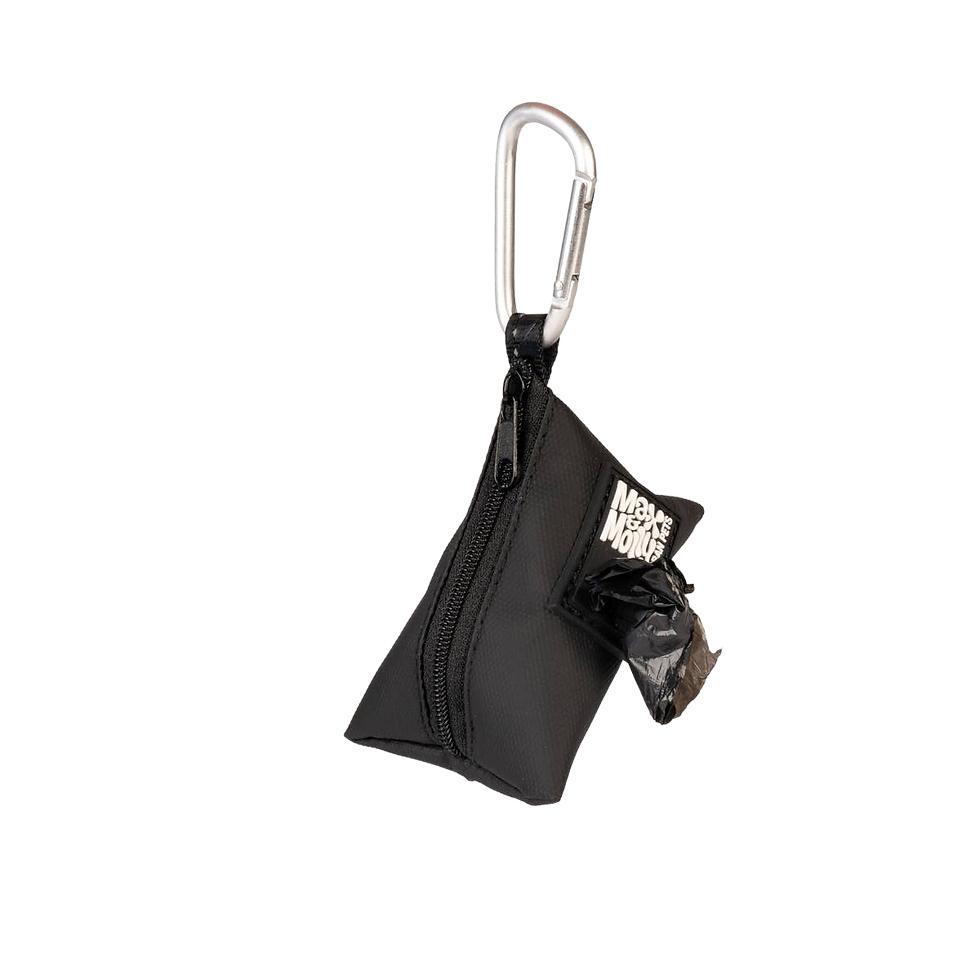 פאוץ' לשקיות קקי מקס אנד מולי שחור | Max & Molly Poo Bag Dispenser Black