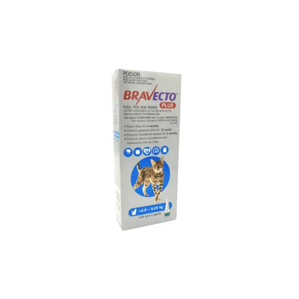 Bravecto plus for Cats
