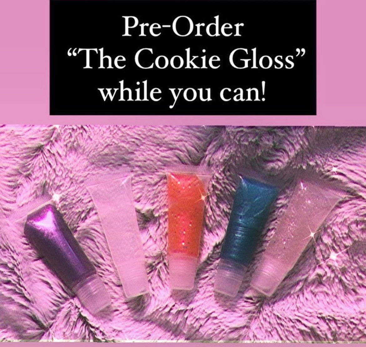 THE COOKIE GLOSS WHOLE SET (Glitter & Flavor)