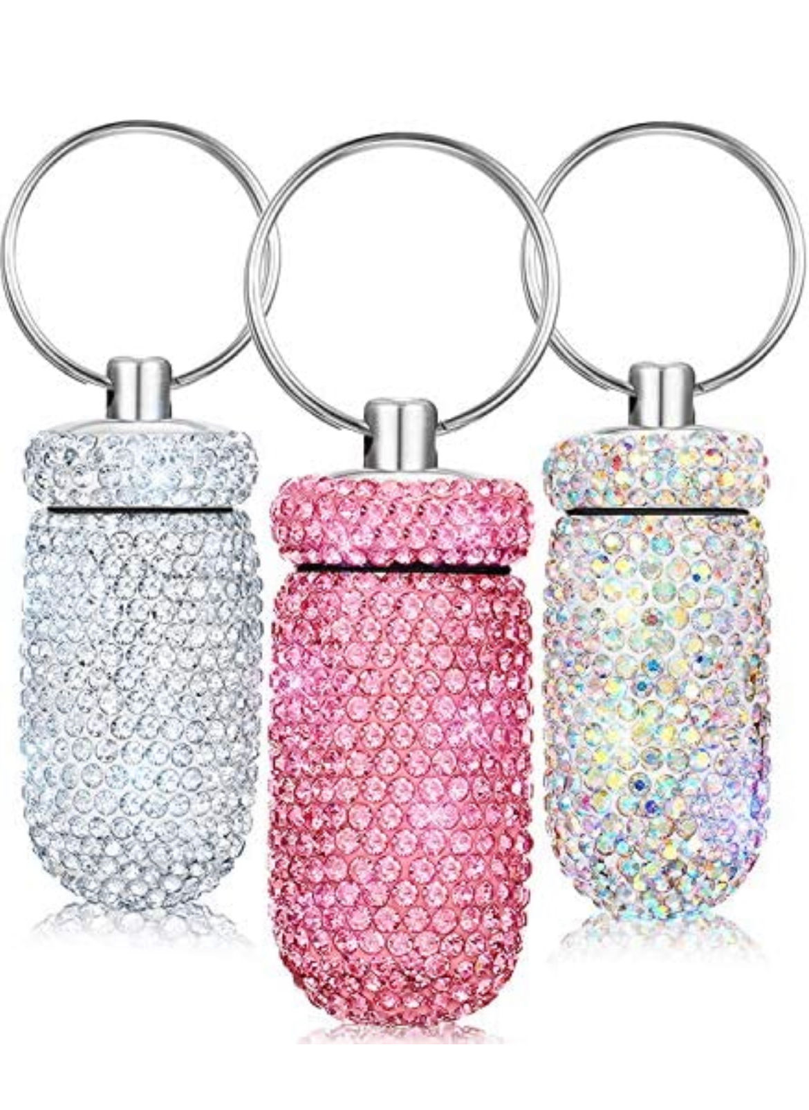 Blinged Out Pill Containers