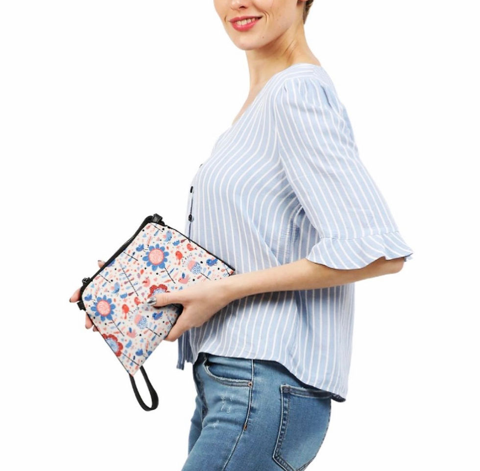 Thumbnail: FEELINGS OF SPRING Wristlet Purse