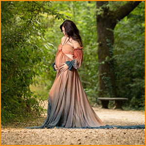 Miniature : Robe Tangerine