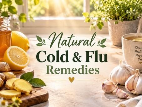 Natural Cold and Flu Remedies: How to Build Host Health and Stay Strong All Season