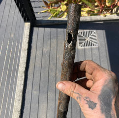 rusted-galvanized-water-pipe-repaired-brisbane