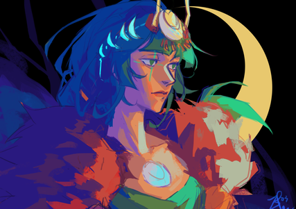 Artemis doodle - Hades game