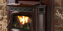 Air Tech Plumbing, Heating & Air Conditioning in Winfield, Ks. installs pellet, gas fireplaces & inserts