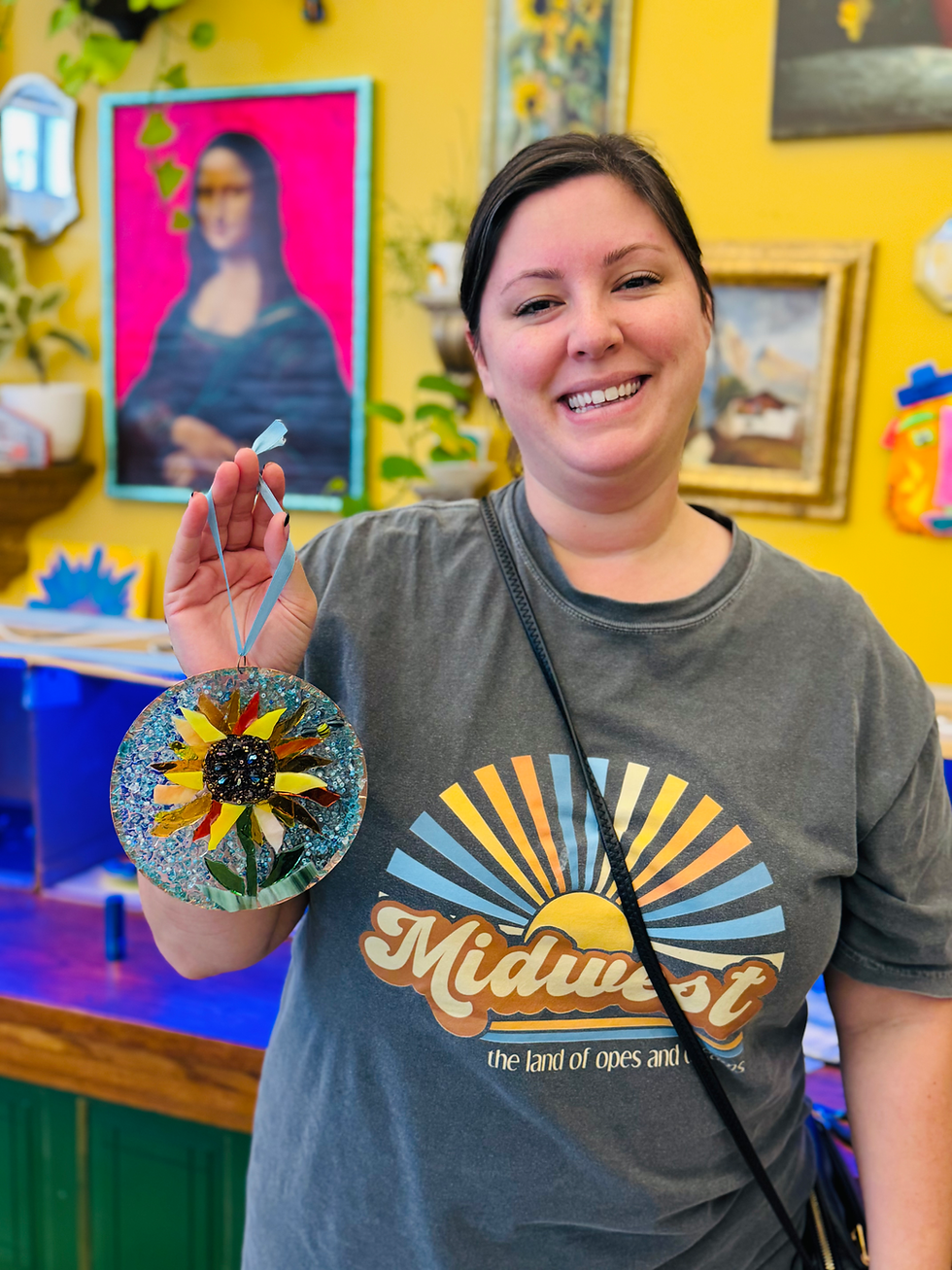 Thumbnail: Sunflower Suncatchers