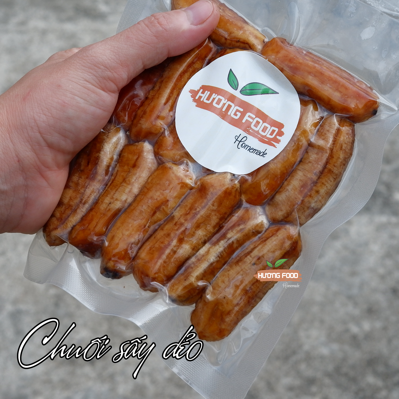 Chuối vườn sấy dẻo
