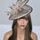 Thumbnail: Nude sinamay Hatinator Hat on a band 310126