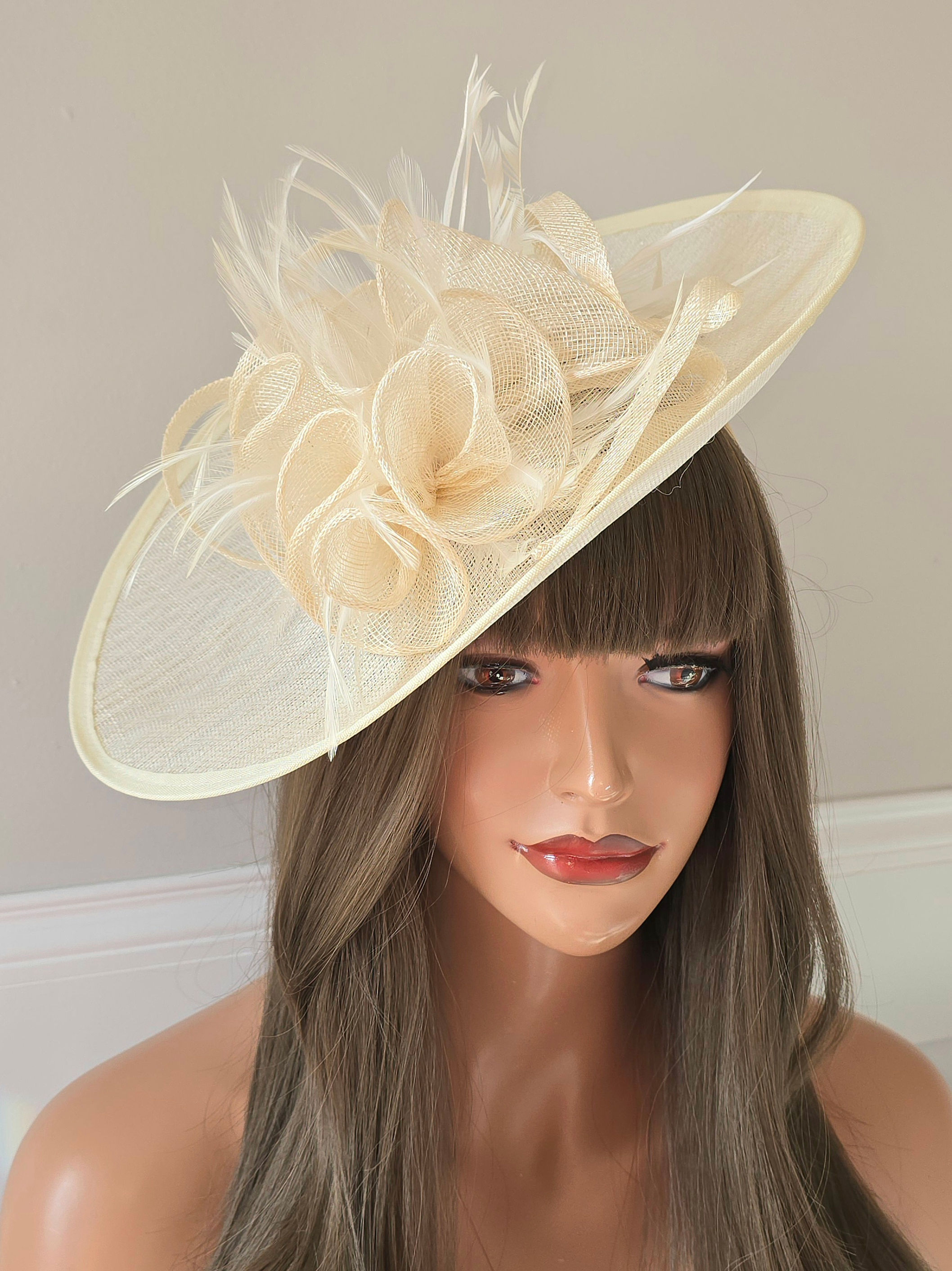 Hatinator with feathers on a band 310925