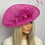Thumbnail: Bubblegum hot Pink sinamay Hat with diamante on a band 010326