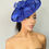 Thumbnail: Cobalt Blue Sinamay Hat on a band 120624