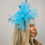 Thumbnail: Turquoise mesh Fascinator 333725 by Libby Bea