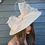 Thumbnail: Ecru / Misty Pearl Hat by Designers Ispirato 300925