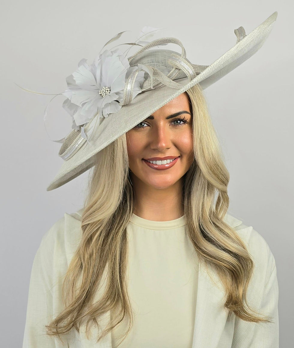 Large Hat on a band by Designer Irresistible by Veromia 774225