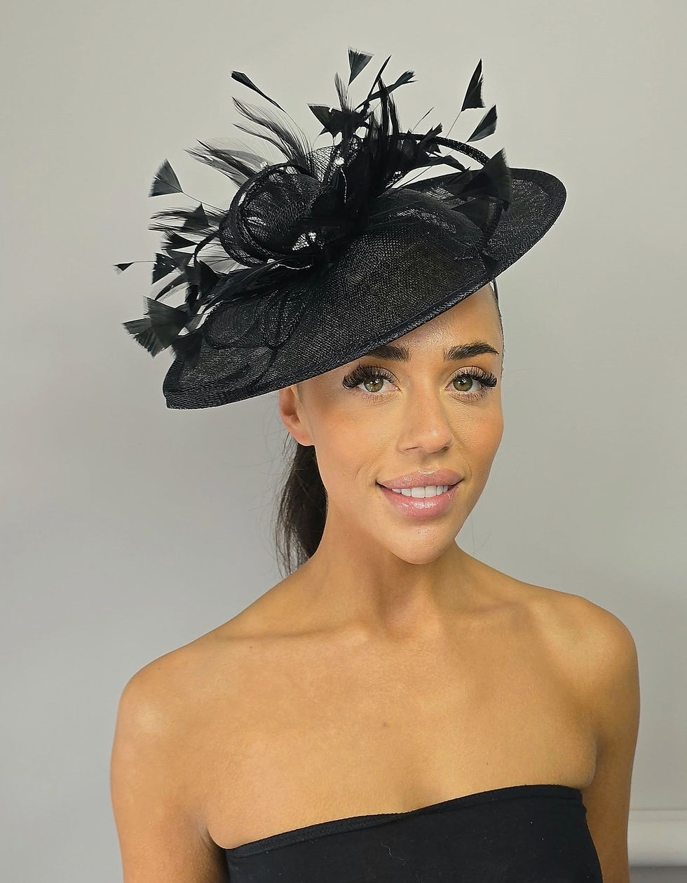 Thumbnail: Black Hatinator Hat on a band 215478
