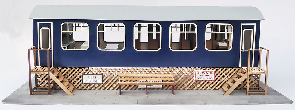 1/48th Scale Camping Coach Kit