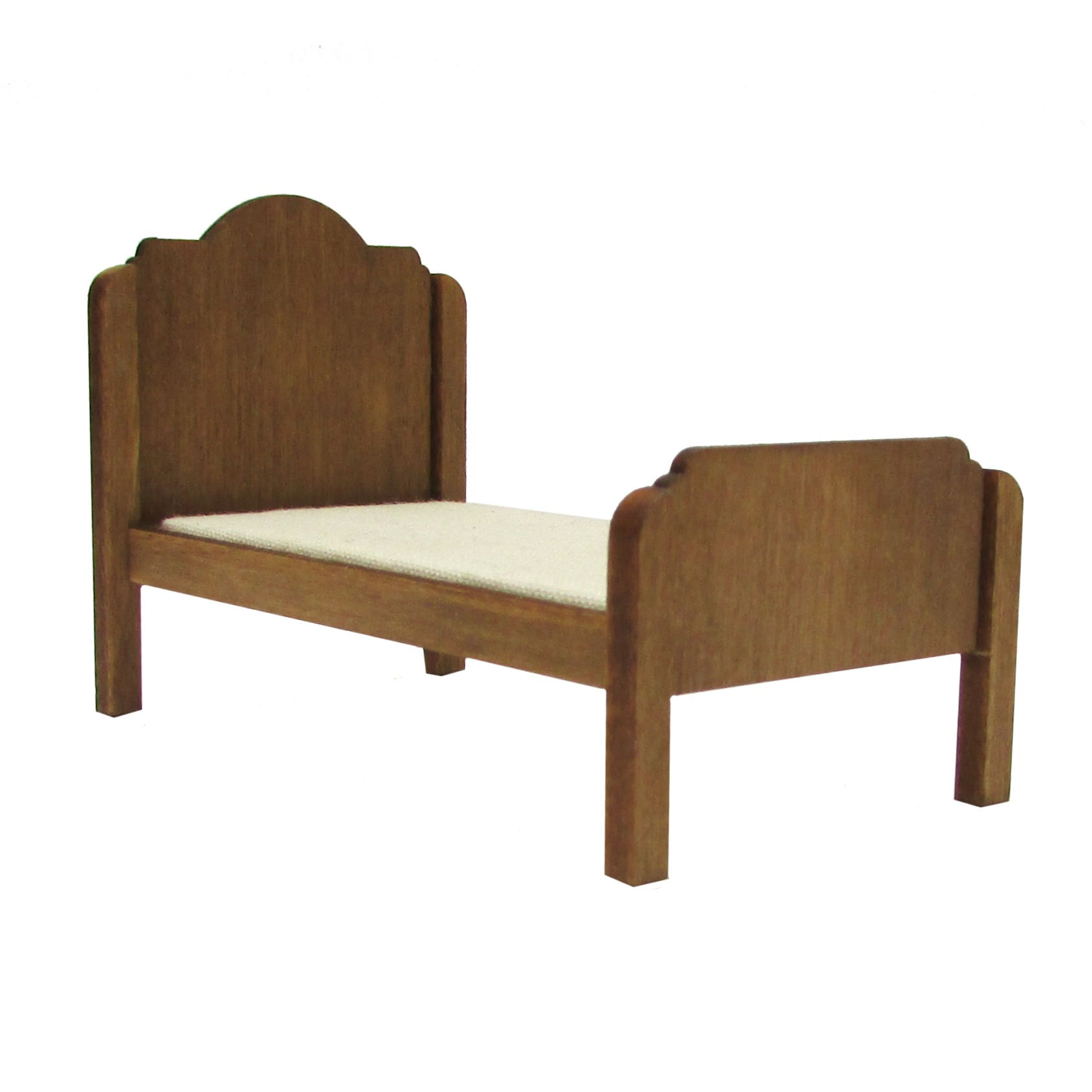 1/24th Scale Art Deco Style Single Bed Kit