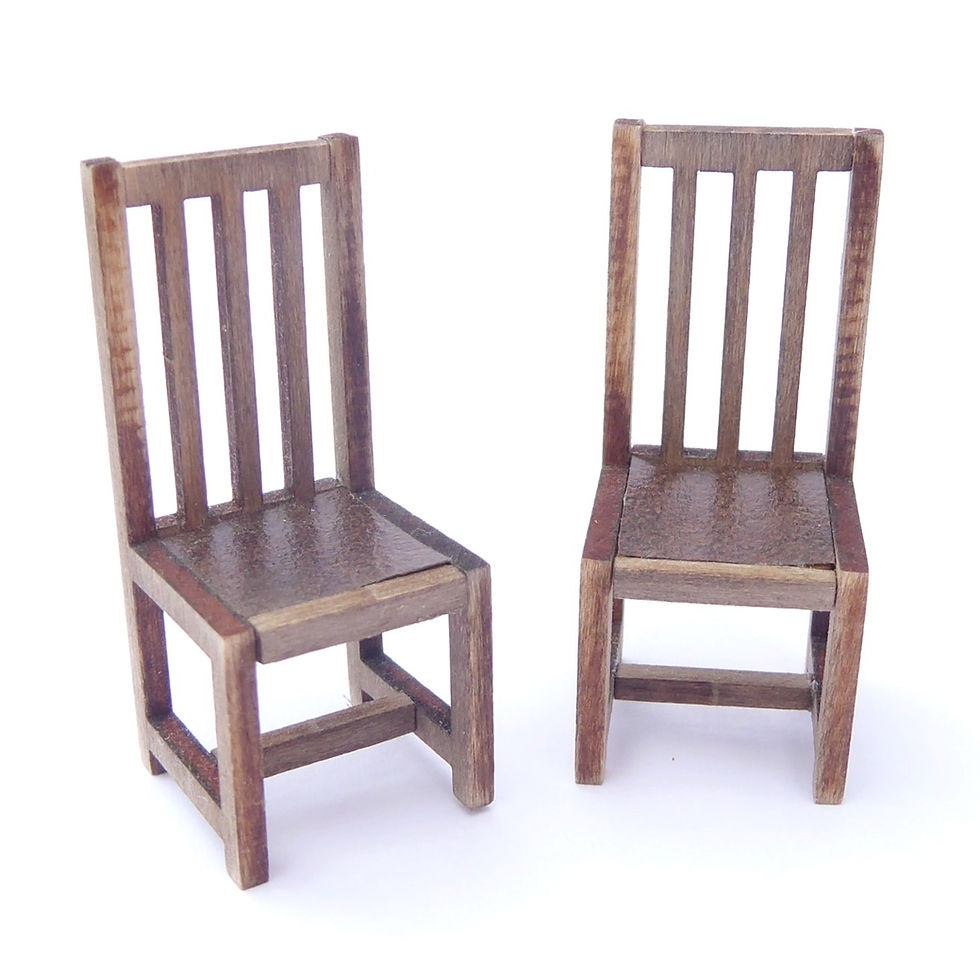 1/48th Scale Two Dining Chairs Kit