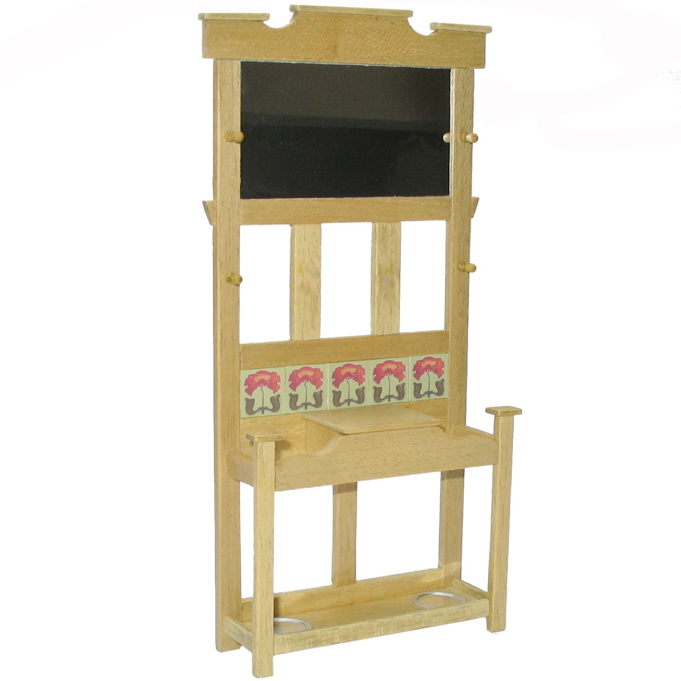 1/12th Scale Arts & Crafts Style Hallstand Kit