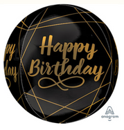 Happy BIrthday Orb Elegant