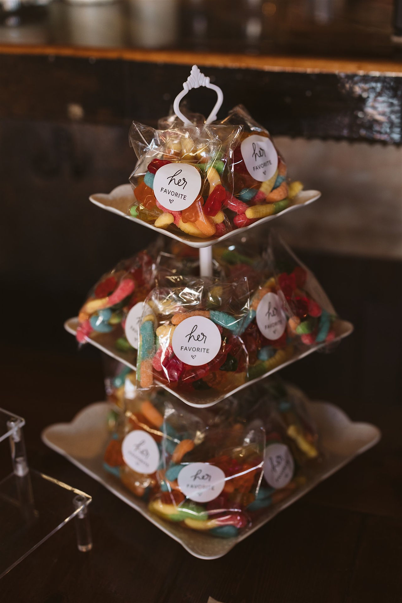 Bride and Groom wedding favors