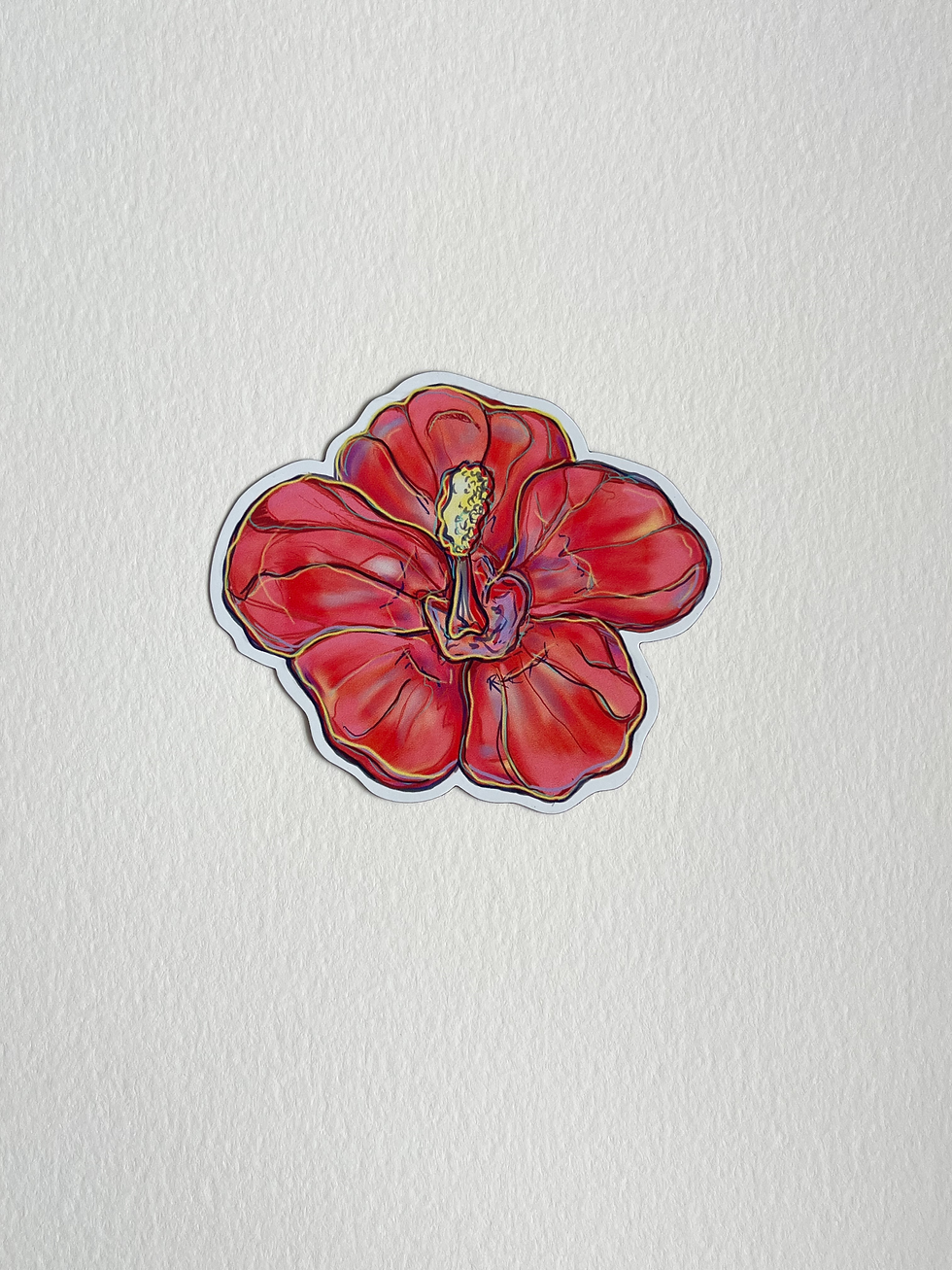 Thumbnail: Hibiscus Flower - Magnet
