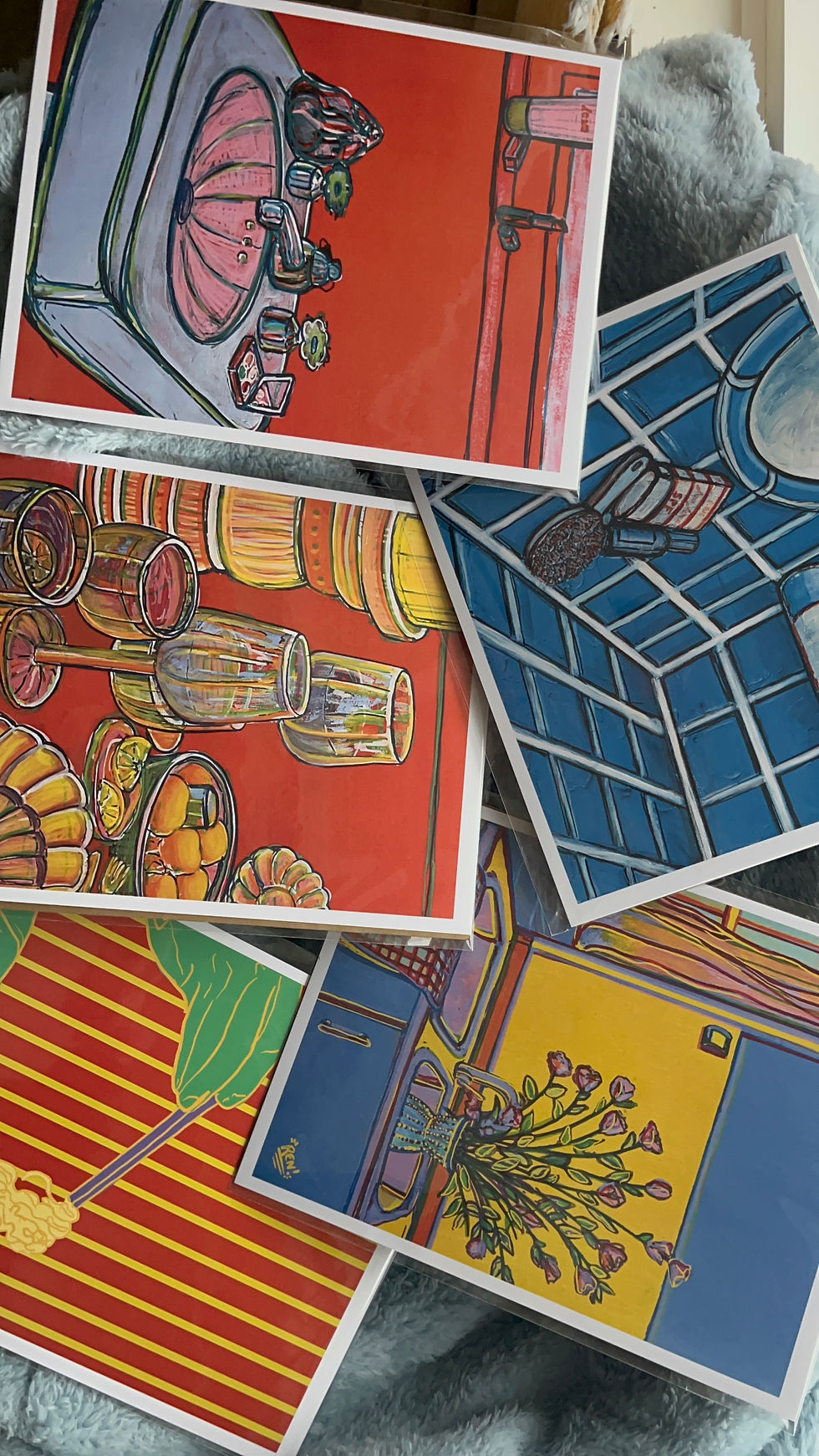 Thumbnail: Dinner & Drinks - Art Print