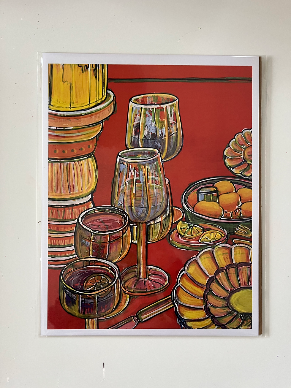 Thumbnail: Dinner & Drinks - Art Print