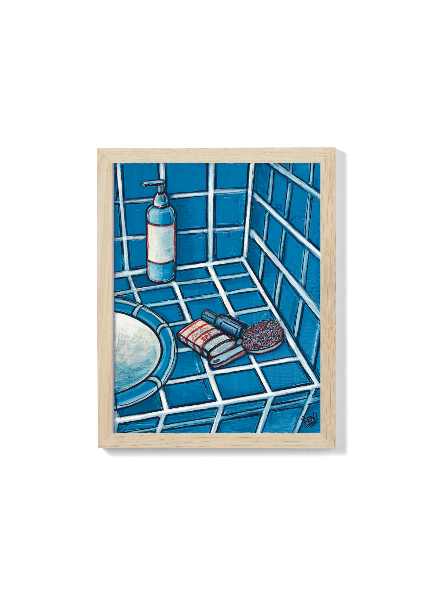 Tiled Vanity - Art Print
