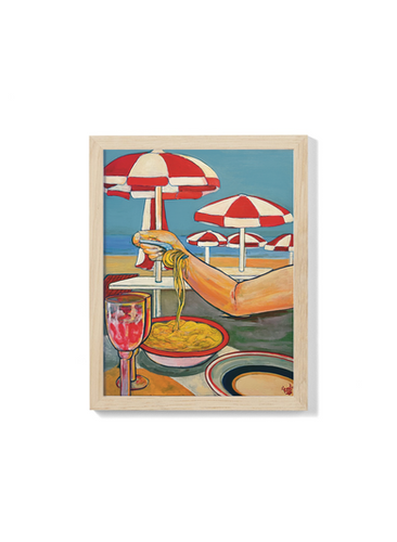 Pasta Parasol - Art Print | REN DESIGN